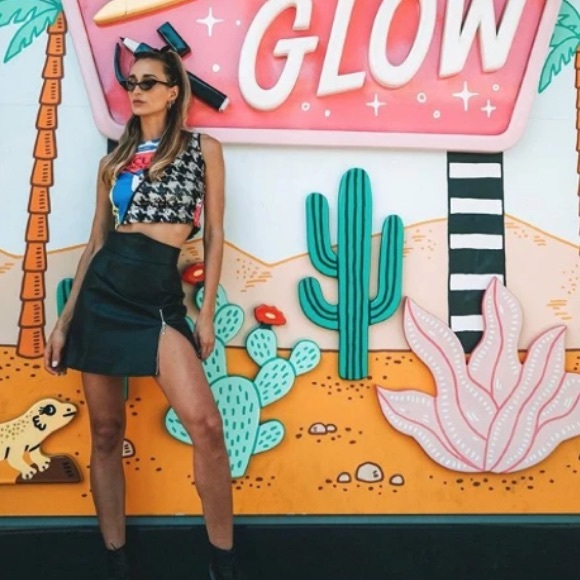 J.ING Dresses & Skirts - NWT J.ING vegan leather skirt